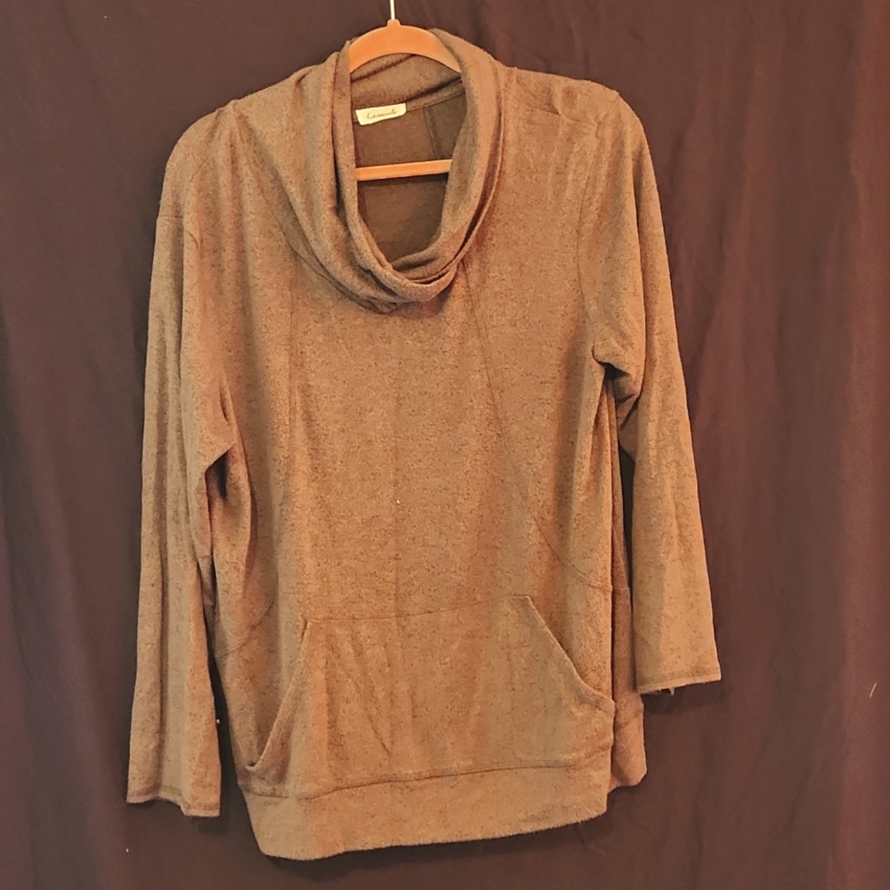 Loveappella Cowl Neck Sweater